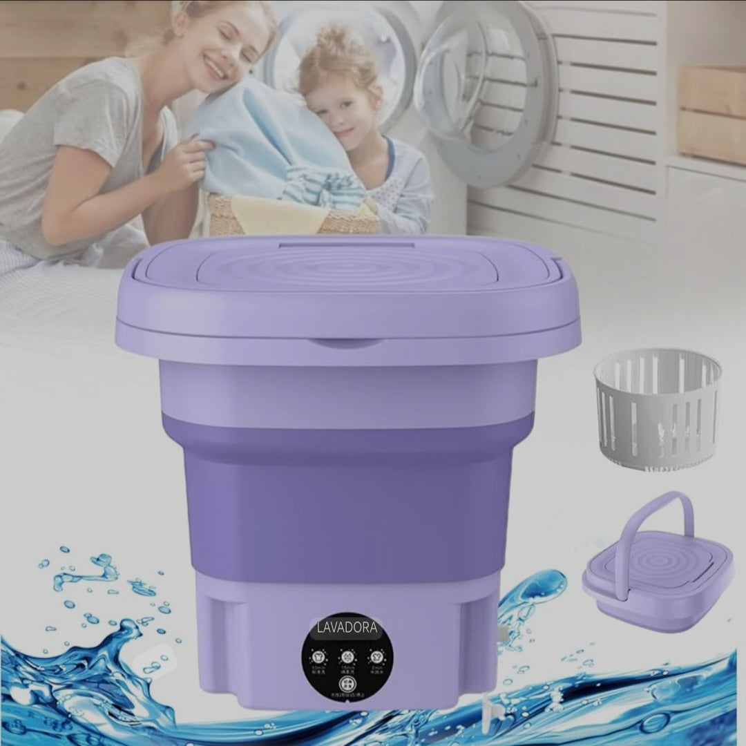 Mini lavadora portátil + Regalo medinail