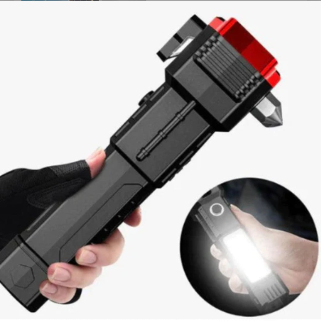 NUEVA LINTERNA TÁCTICA MILITAR INDESTRUCTIBLE 4 EN 1 🔦