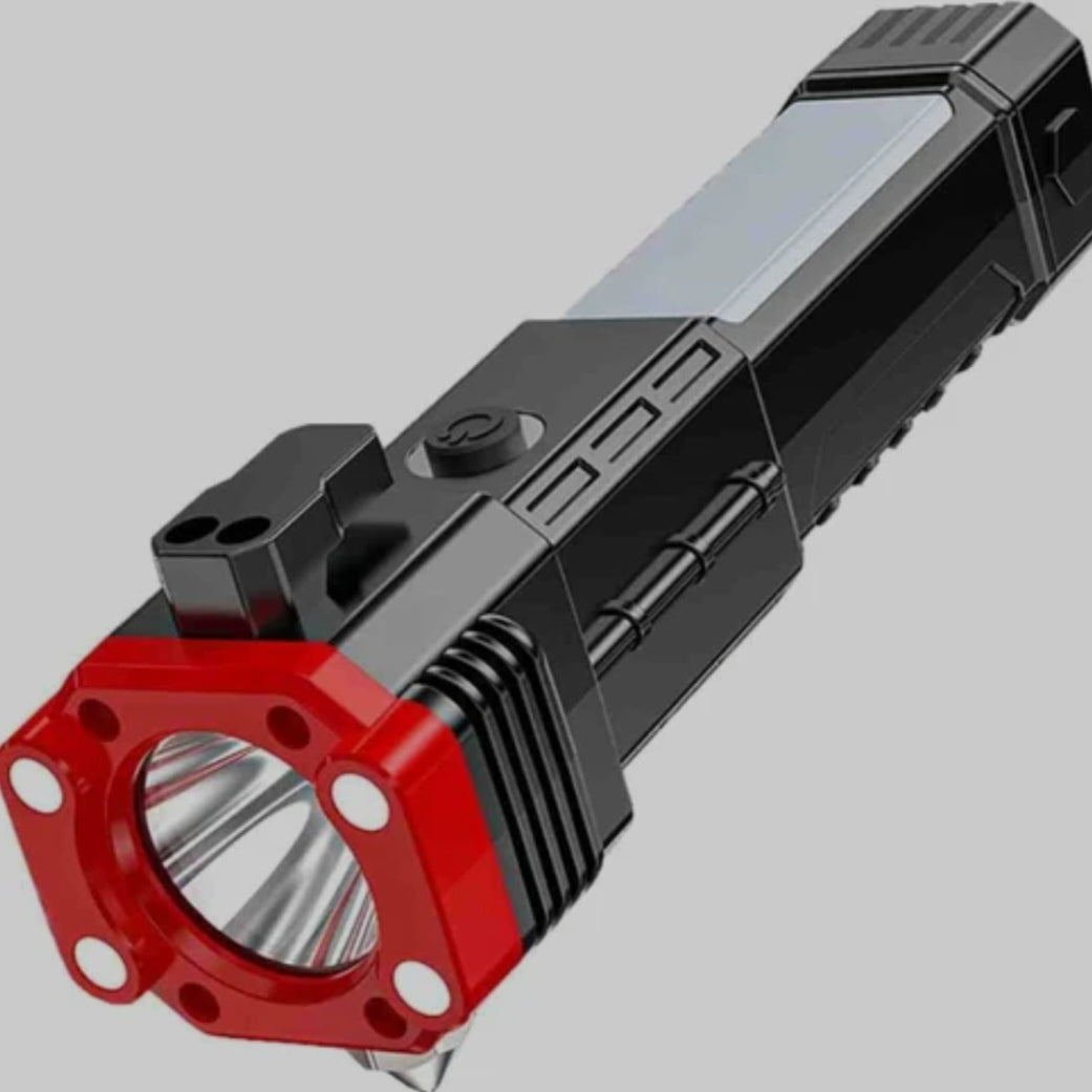 NUEVA LINTERNA TÁCTICA MILITAR INDESTRUCTIBLE 4 EN 1 🔦