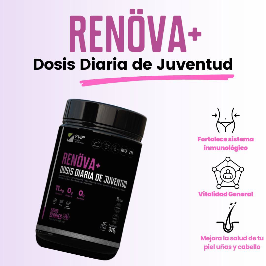 Colageno hidrolizado RENÖVA + Belleza desde adentro