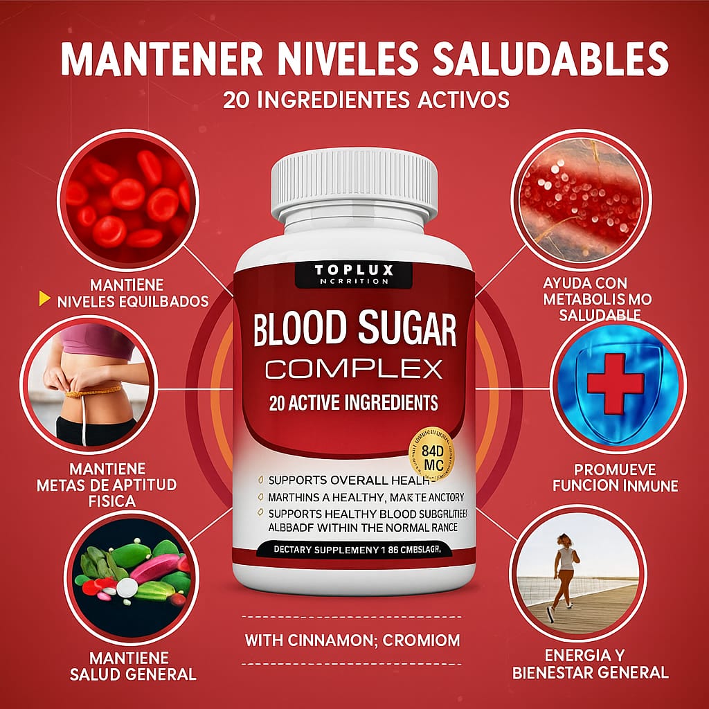 BLOOD SUGAR - NIVELES SALUDABLES